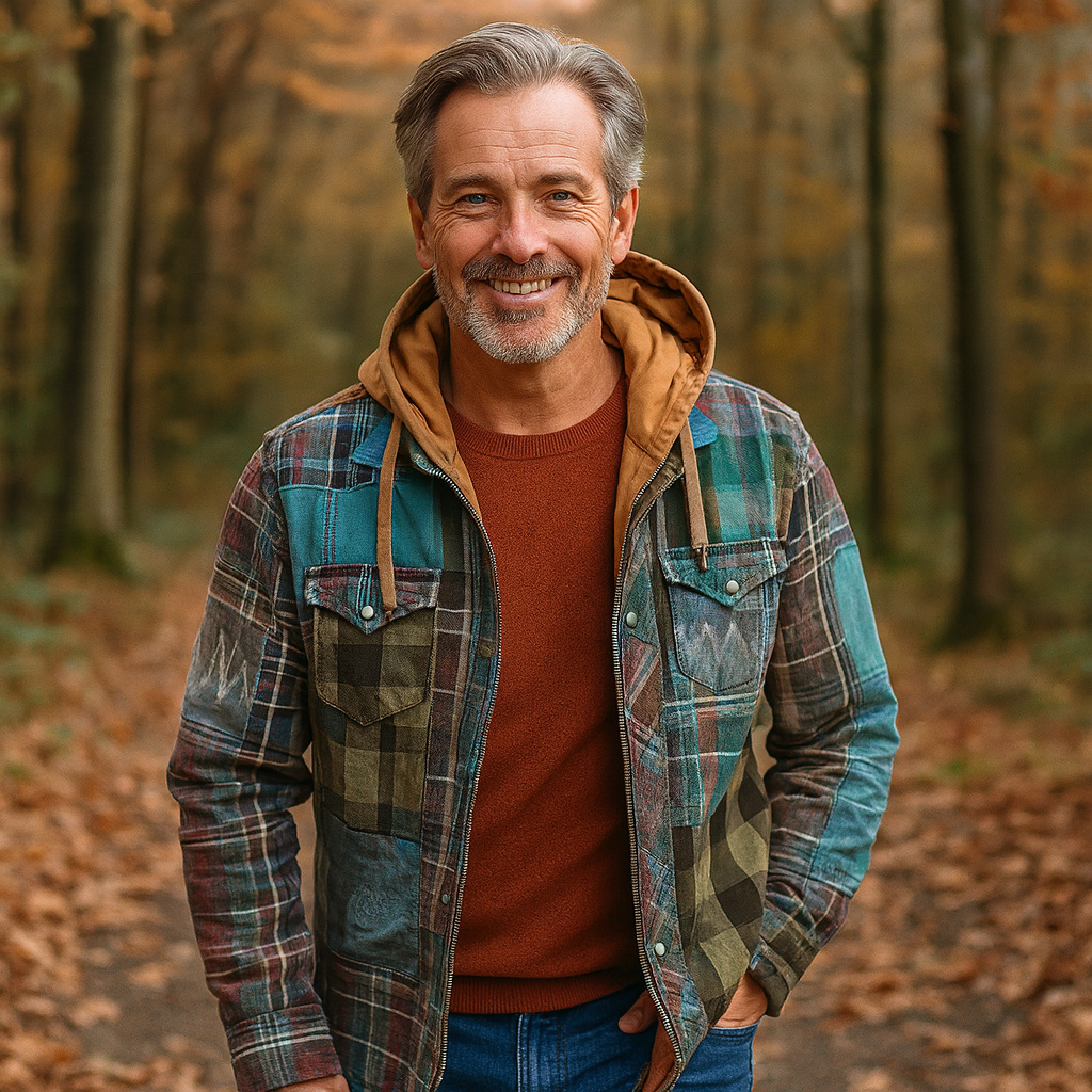 Rico | Giacca patchwork a quadri