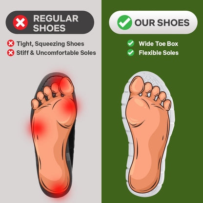 Healthy and Supportive Walking Shoes