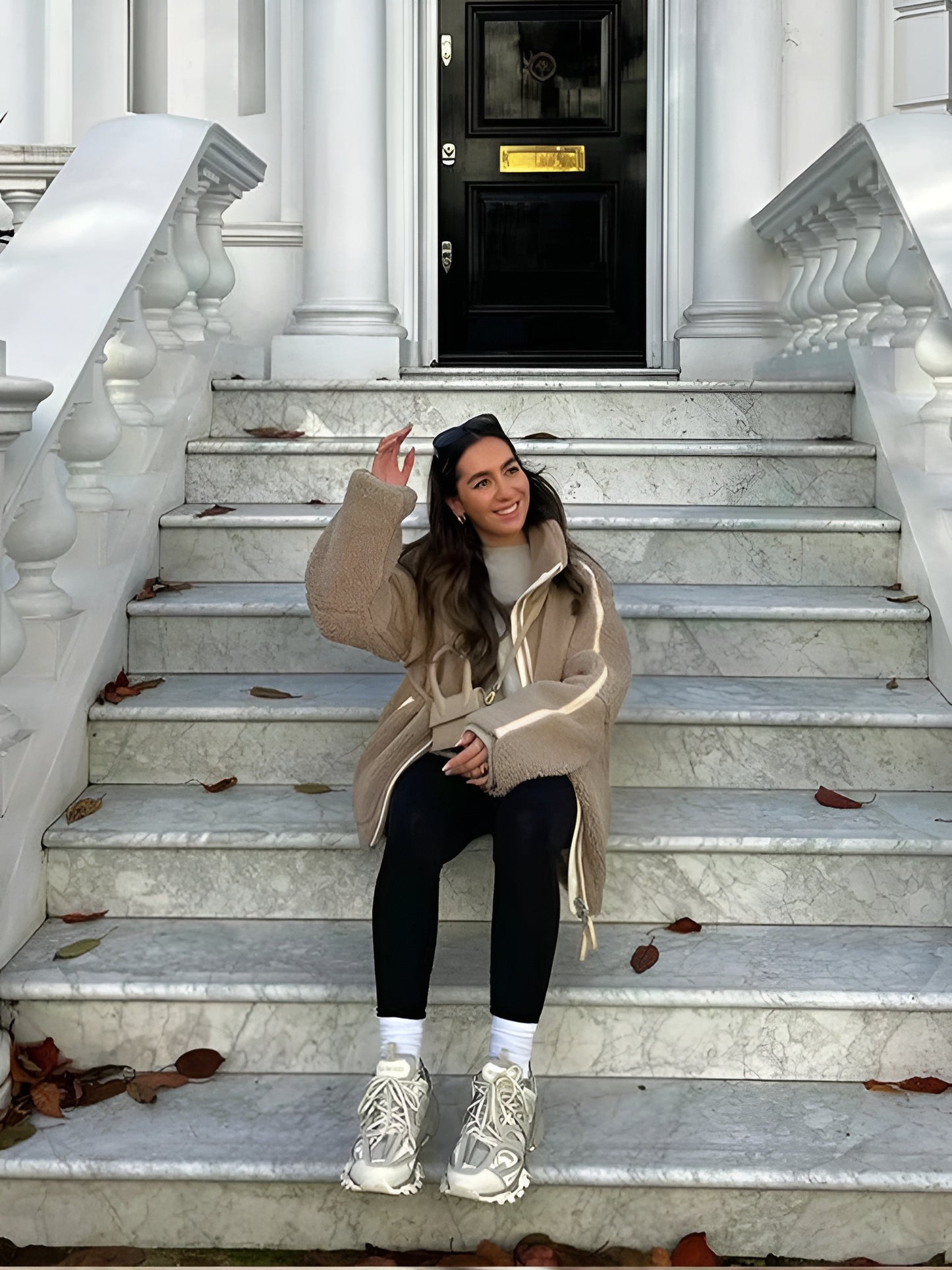 Liora – Giacca oversize Teddy